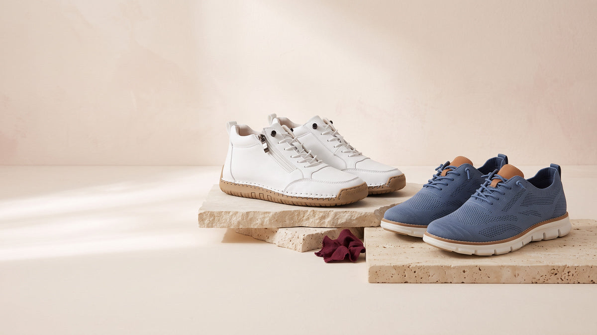 Beehera Women's Sneakers collection — editorial product banner