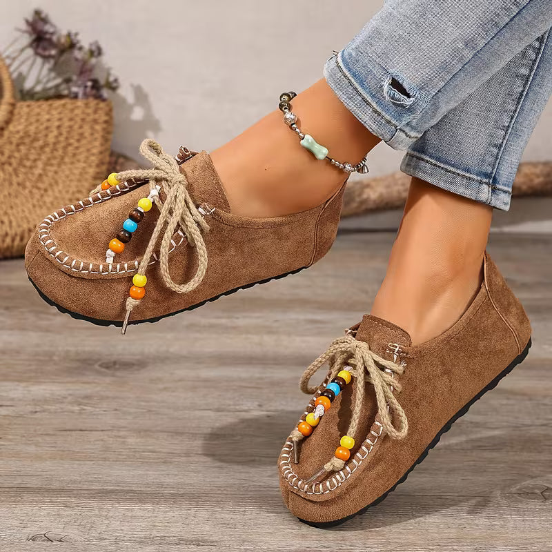 Maya Beaded Loafers