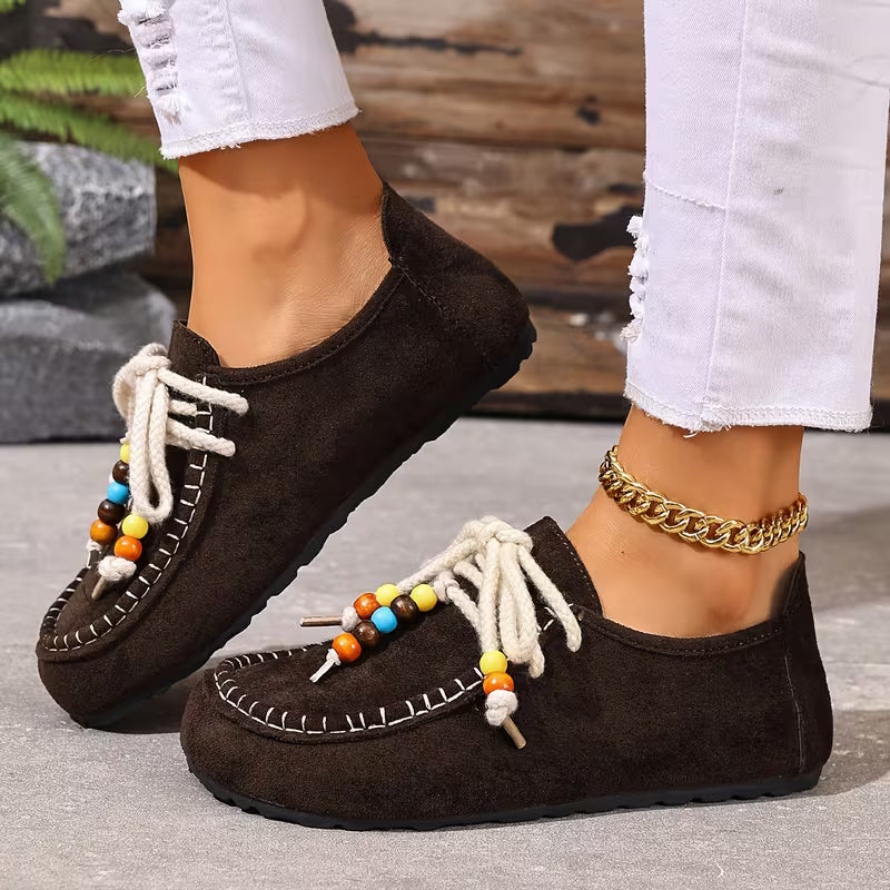 Maya Beaded Loafers