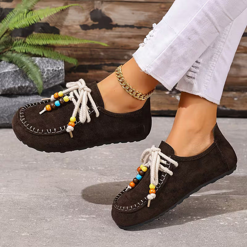 Maya Beaded Loafers