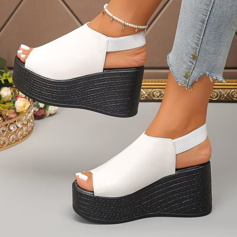 Monaco Slingback Wedge