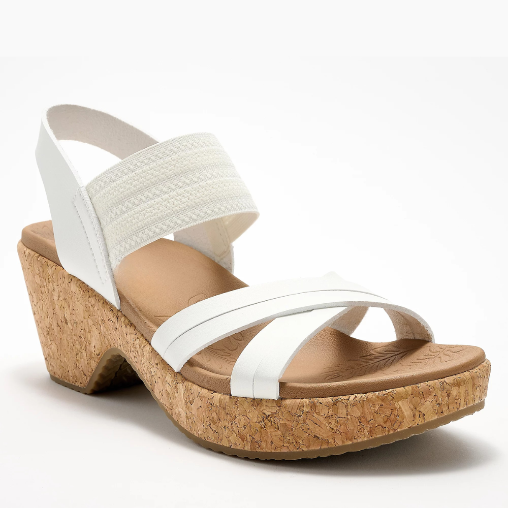 Brystol Cork Wedge Sandals