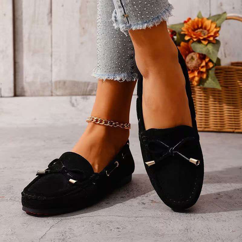 Nora Bow Loafers