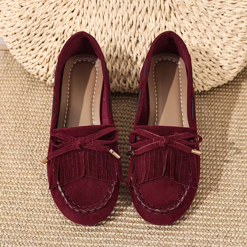 Sasha Fringe Loafers