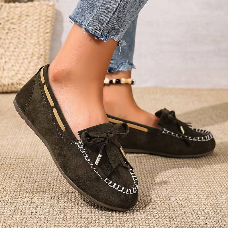 Sasha Fringe Loafers