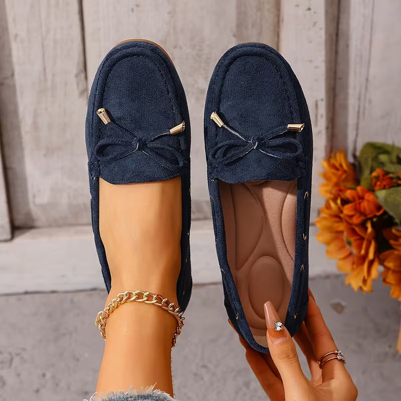 Nora Bow Loafers