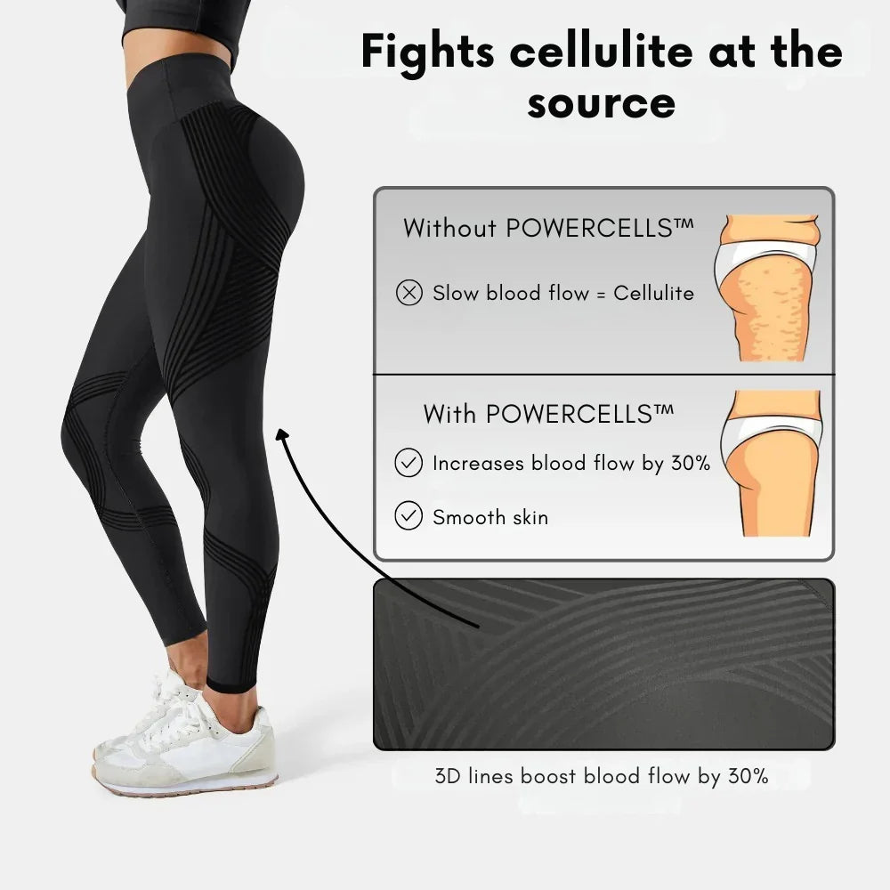 3D Textured Leggings