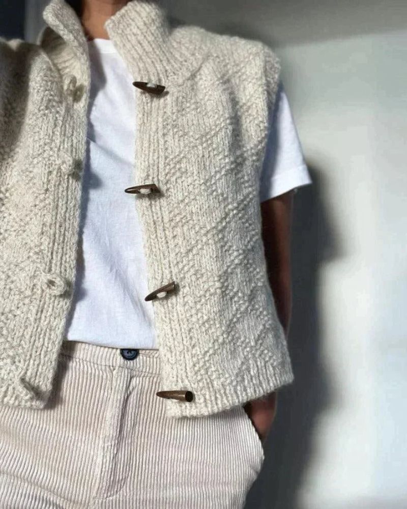 Sleeveless Knit Vest