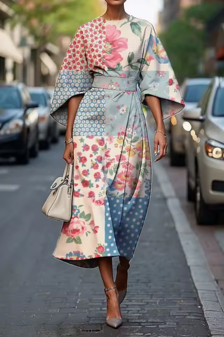 Lightweight Flowing Floral Dress