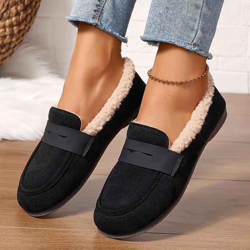 Aria Comfort Fur Loafers