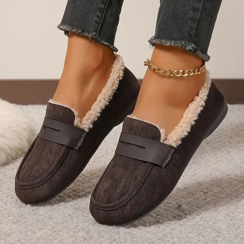 Aria Comfort Fur Loafers