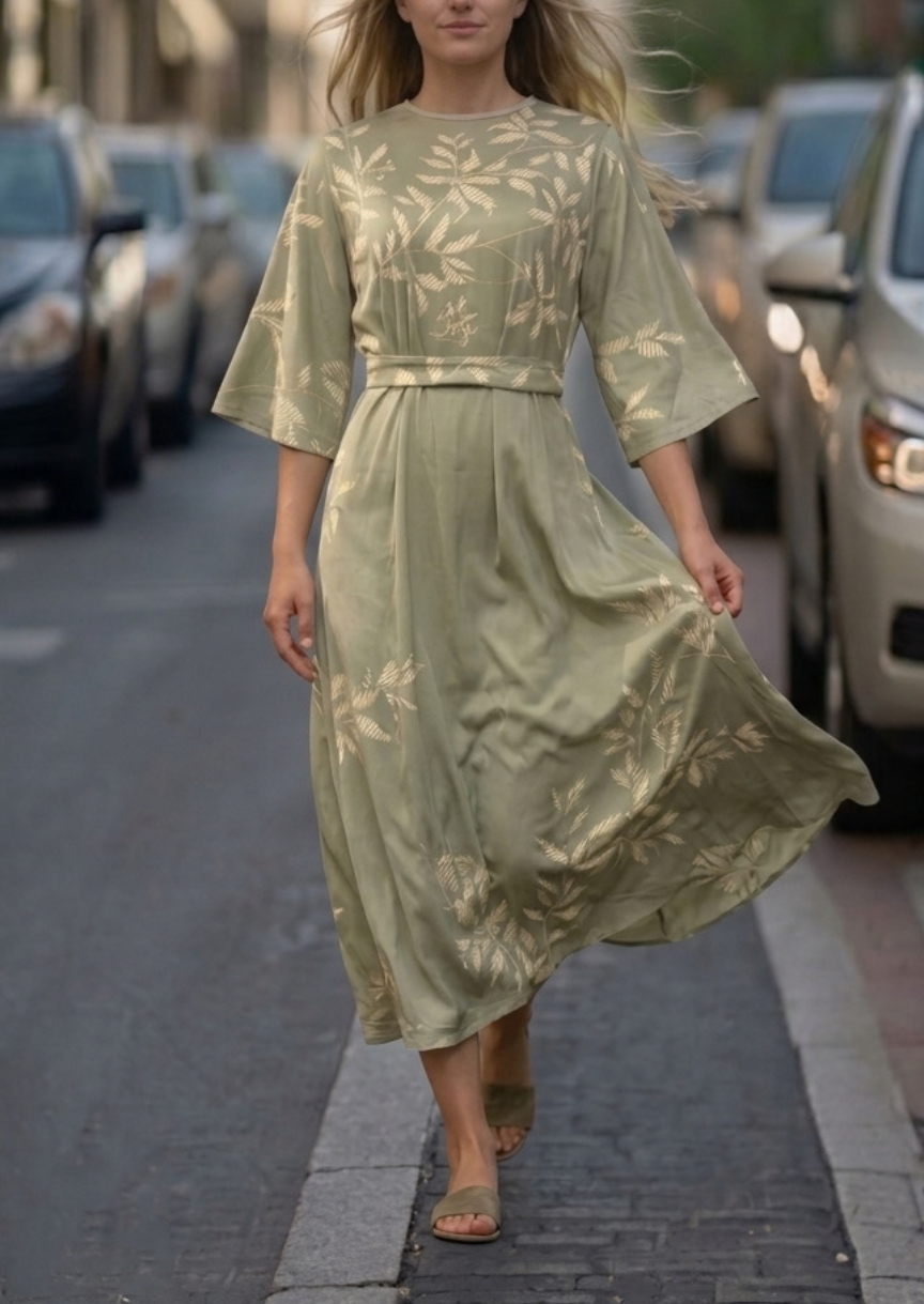 Lightweight Flowing Floral Dress
