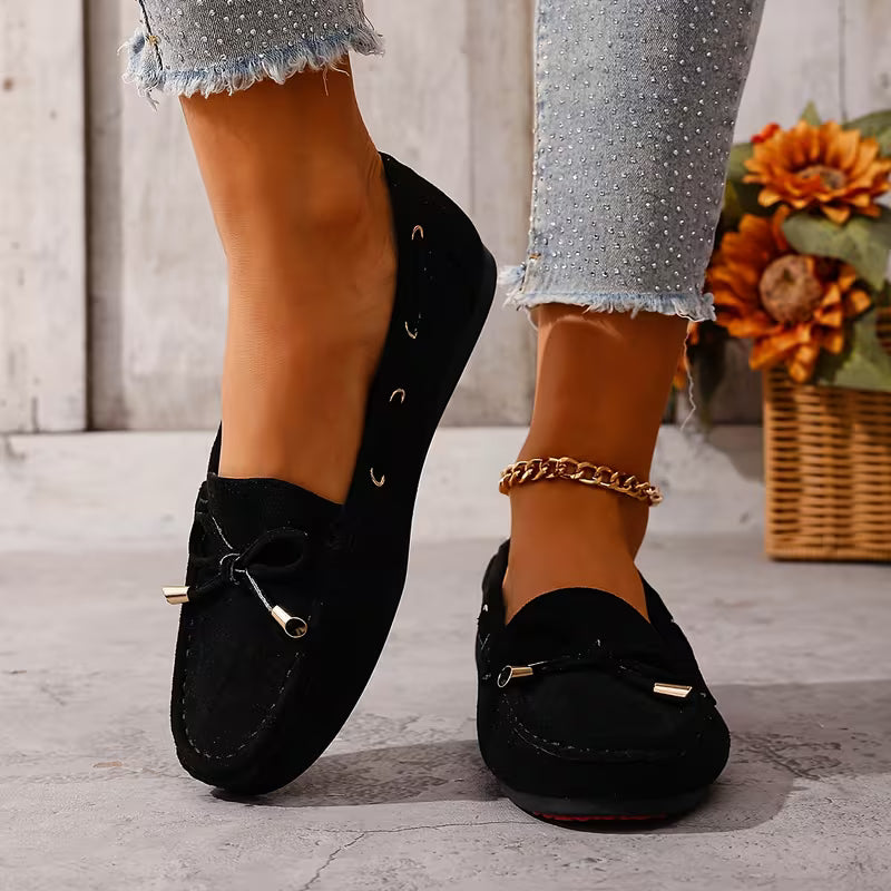 Nora Bow Loafers