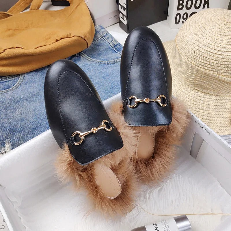 Pucc Fluffy Loafers