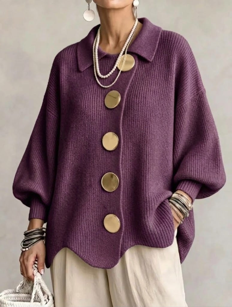 Heavyweight Oversized Cardigan