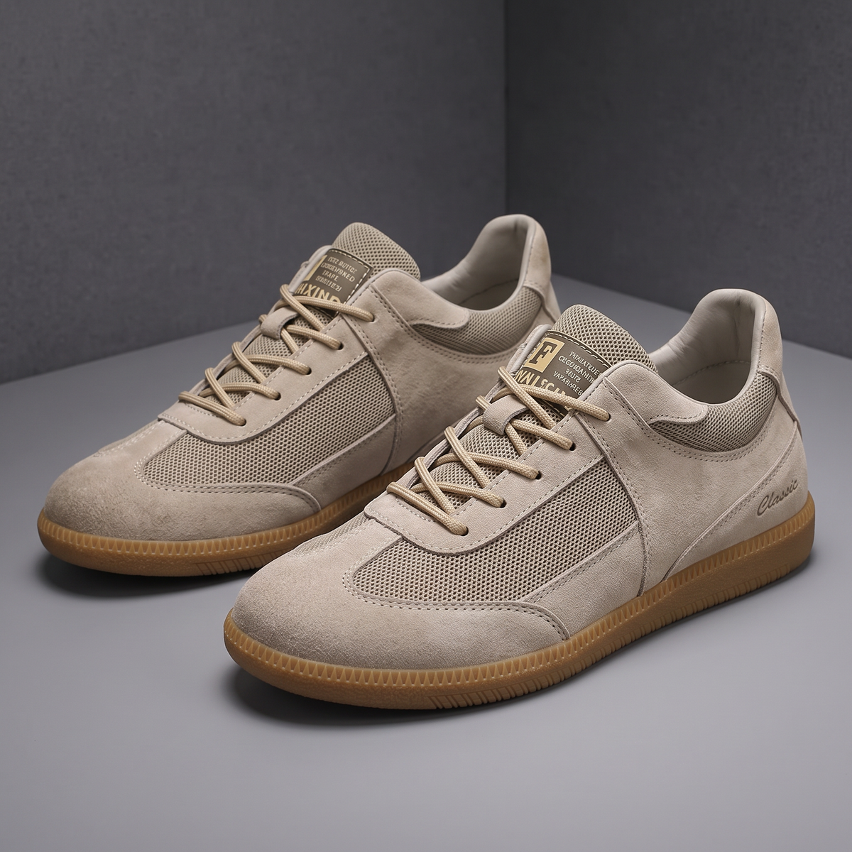 Calvino Genuine Leather Sneakers