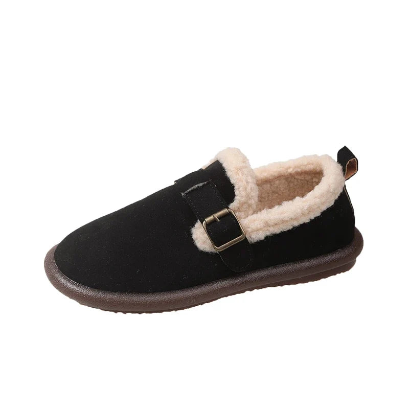 Comfort Suede Slip-On Flats