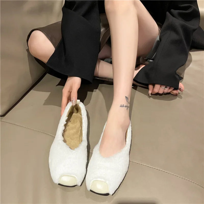 SnugFur Women's Winter Loafers
