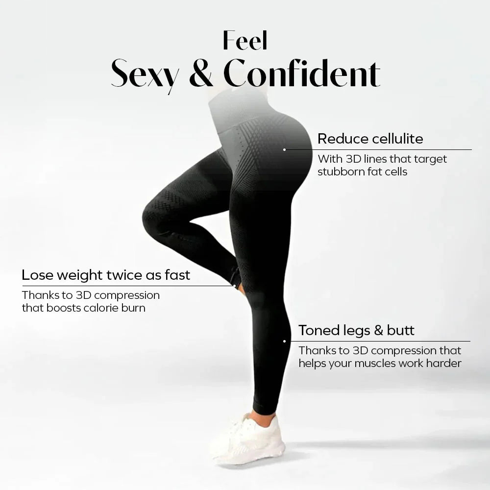 3D Textured Leggings