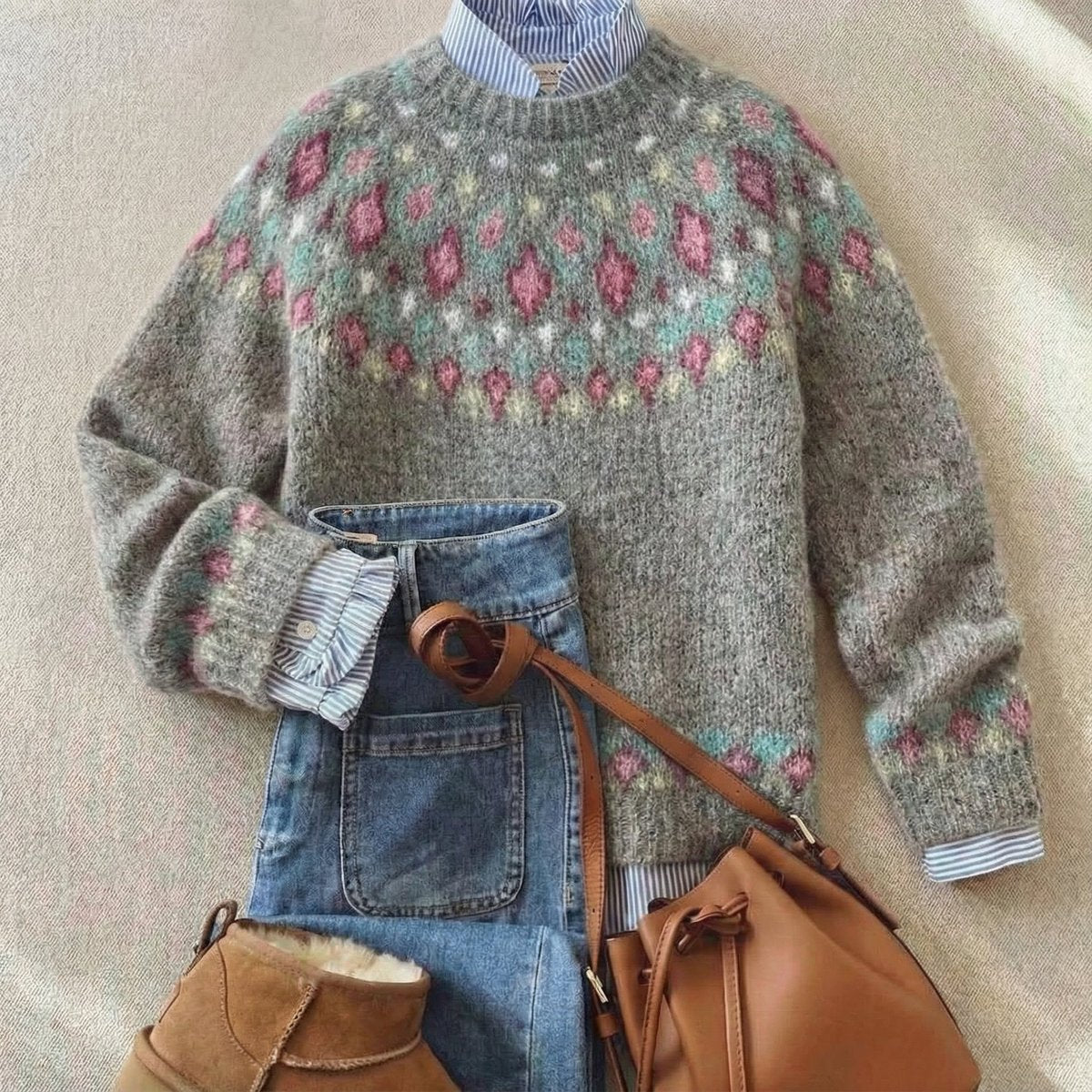Debra | Fair Isle Sweater