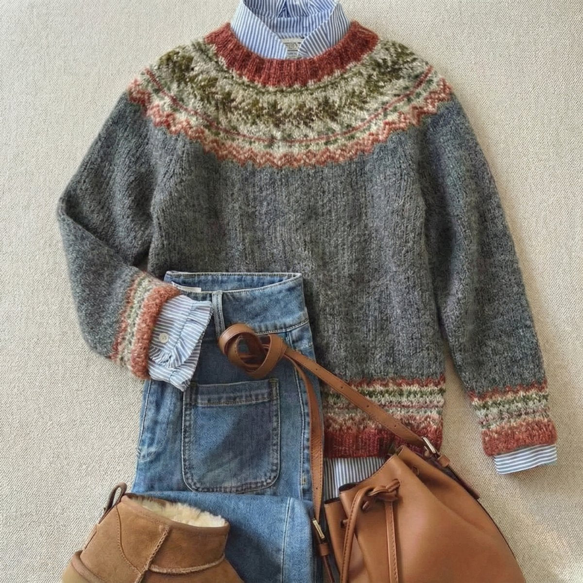 Debra | Fair Isle Sweater