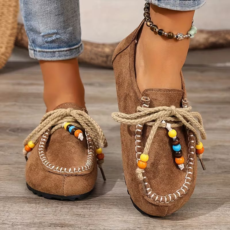 Maya Beaded Loafers