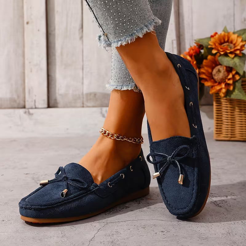 Nora Bow Loafers