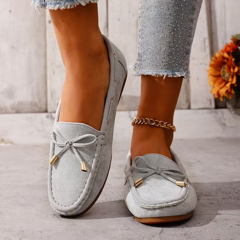 Nora Bow Loafers
