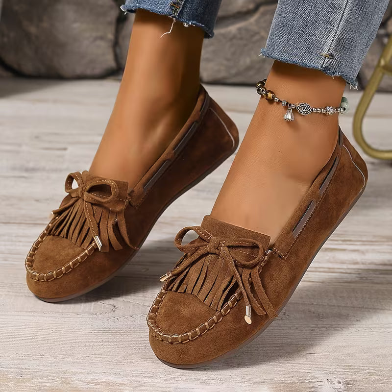 Sasha Fringe Loafers