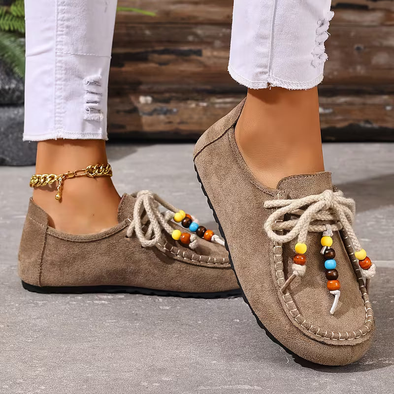 Maya Beaded Loafers