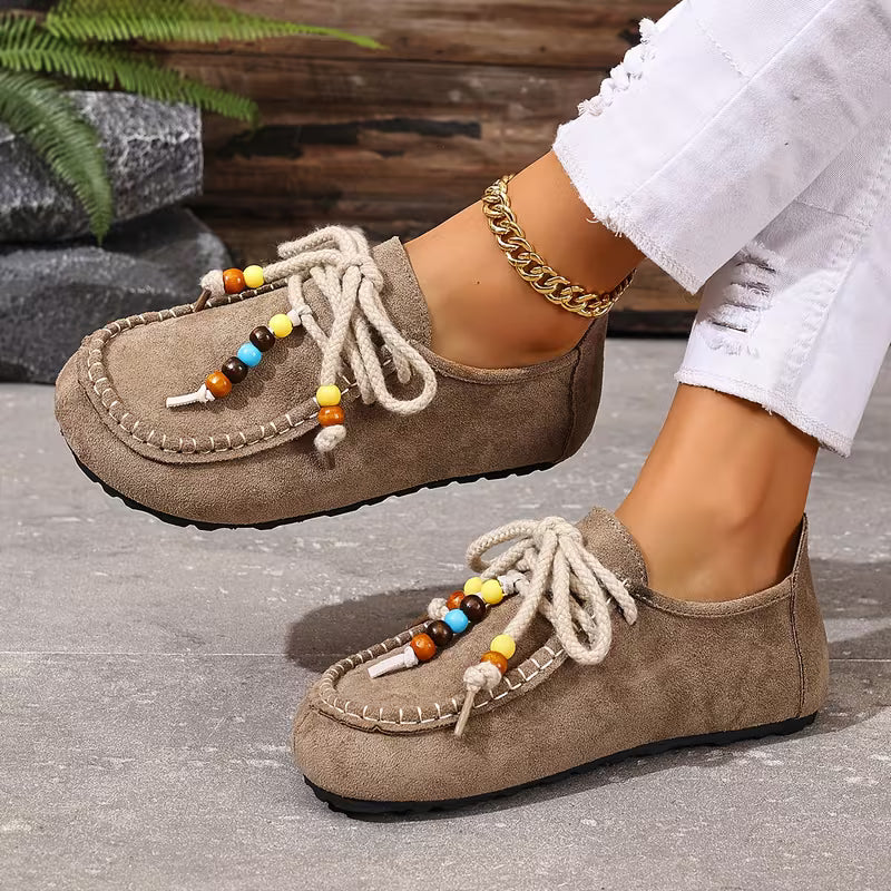 Maya Beaded Loafers