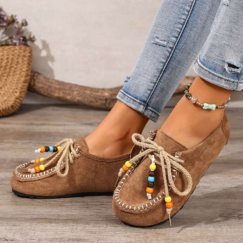 Maya Beaded Loafers