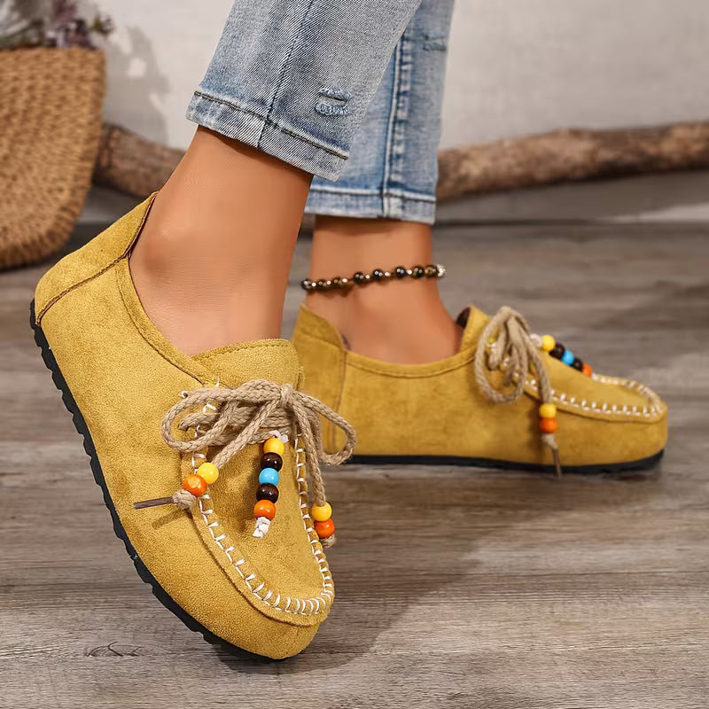 Maya Beaded Loafers