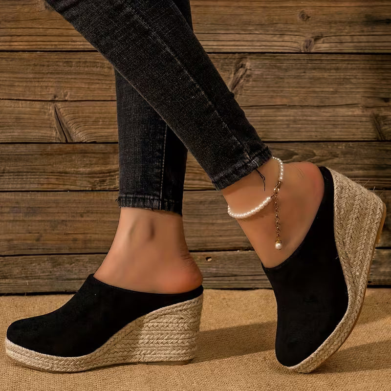 Florence Suede Wedge