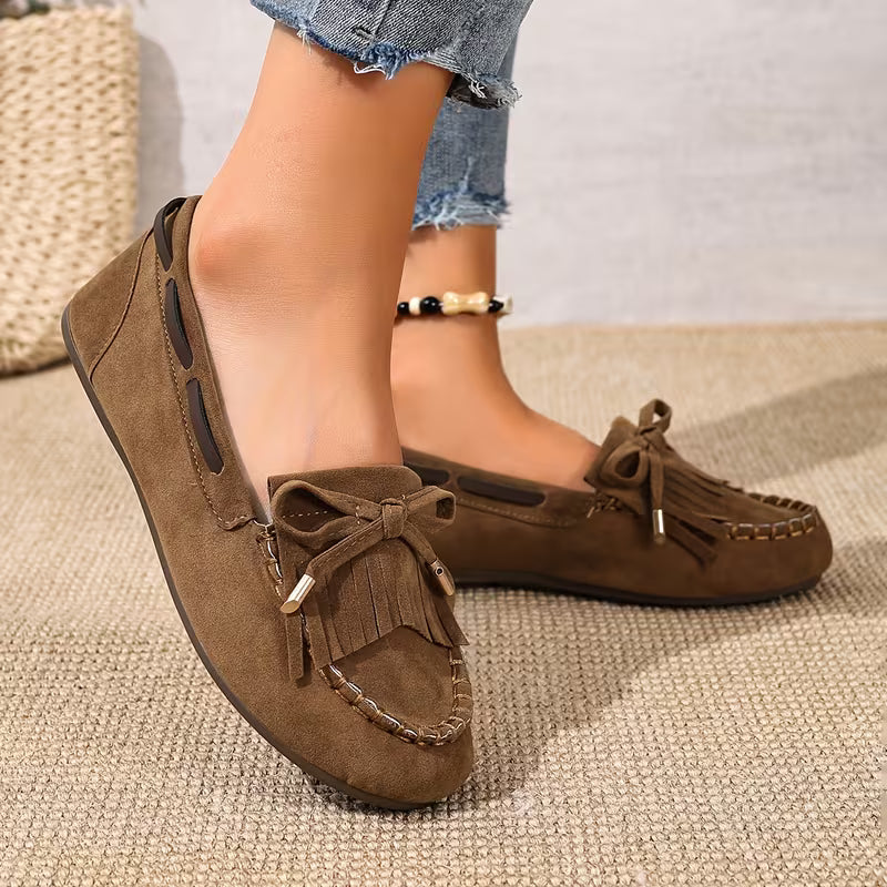Sasha Fringe Loafers