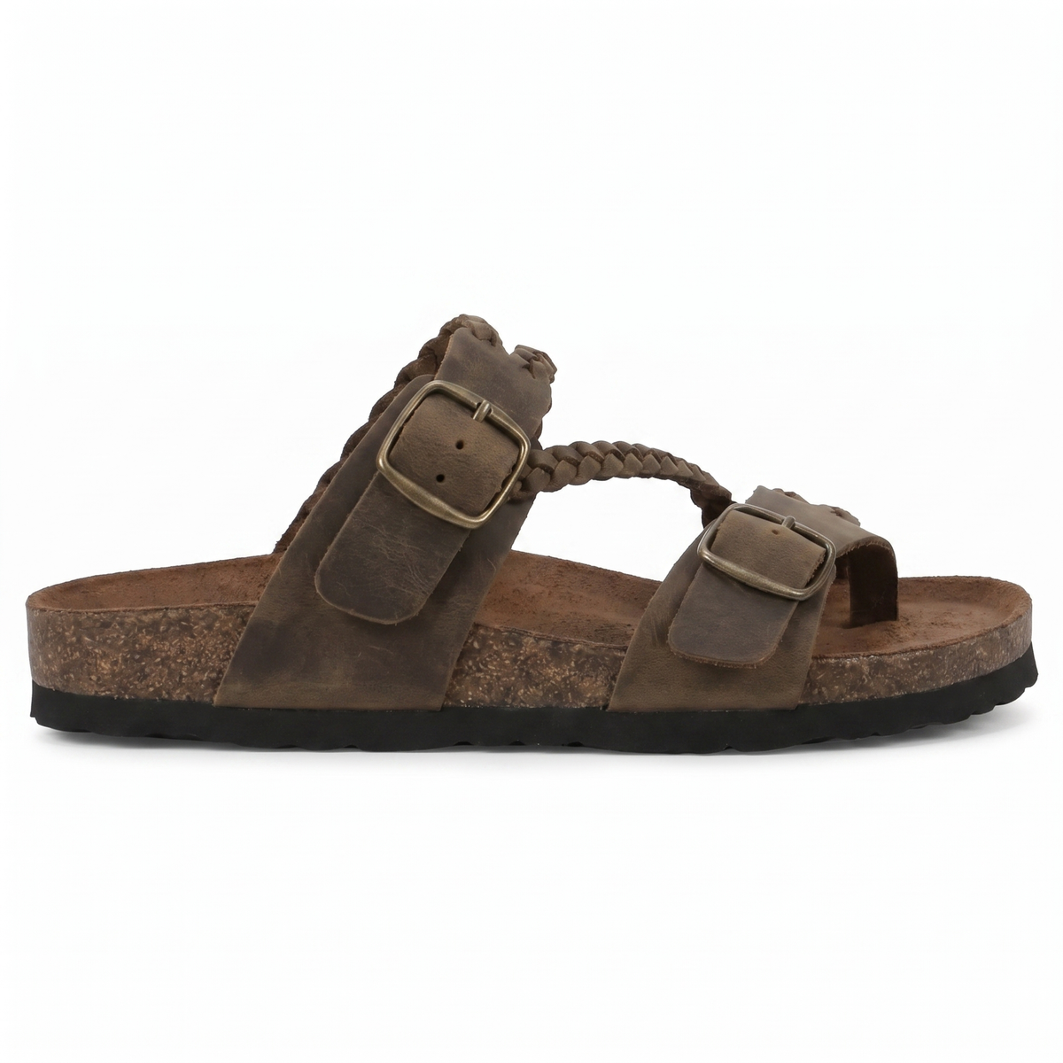 Hayleigh Braided Cork Sandals