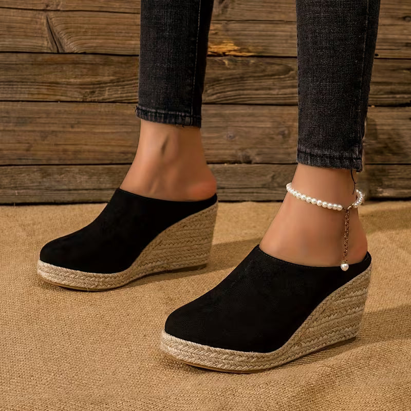 Florence Suede Wedge
