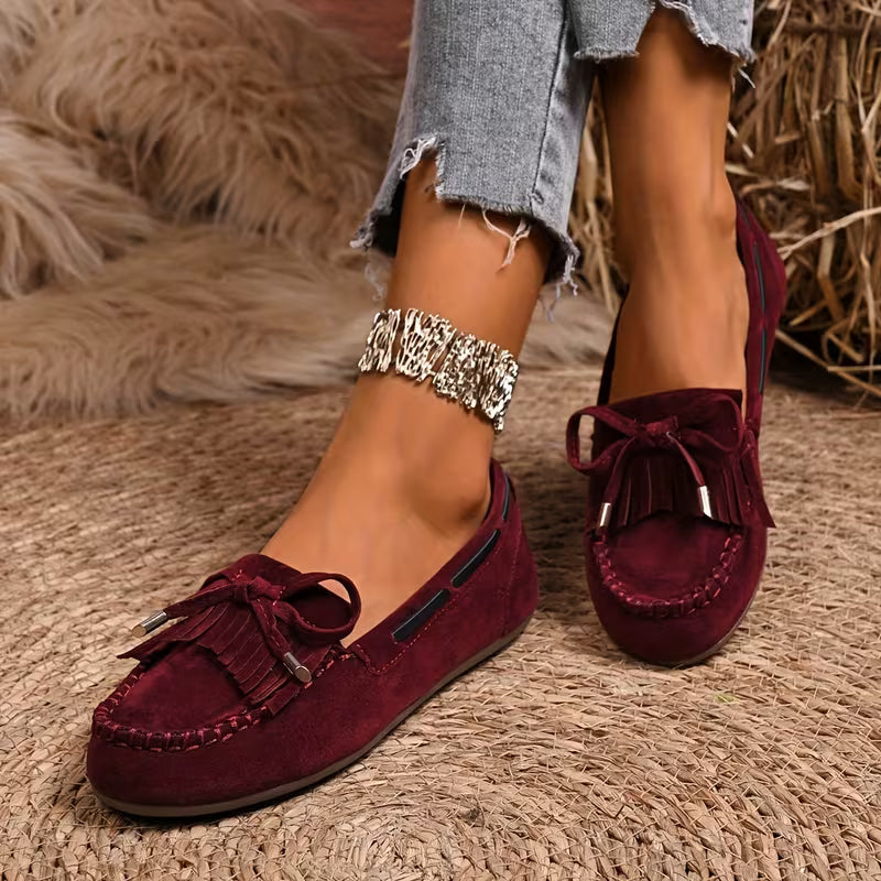 Sasha Fringe Loafers