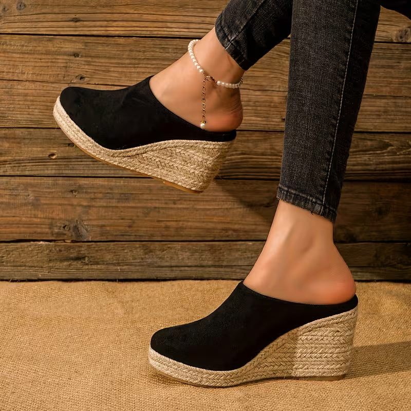 Florence Suede Wedge