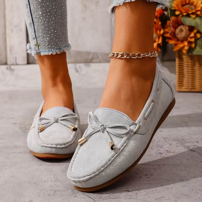 Nora Bow Loafers