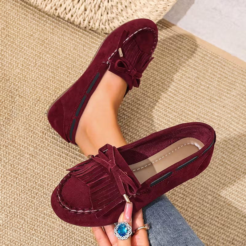 Sasha Fringe Loafers