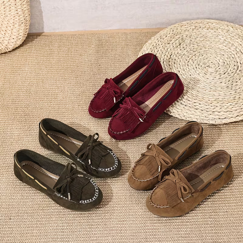 Sasha Fringe Loafers