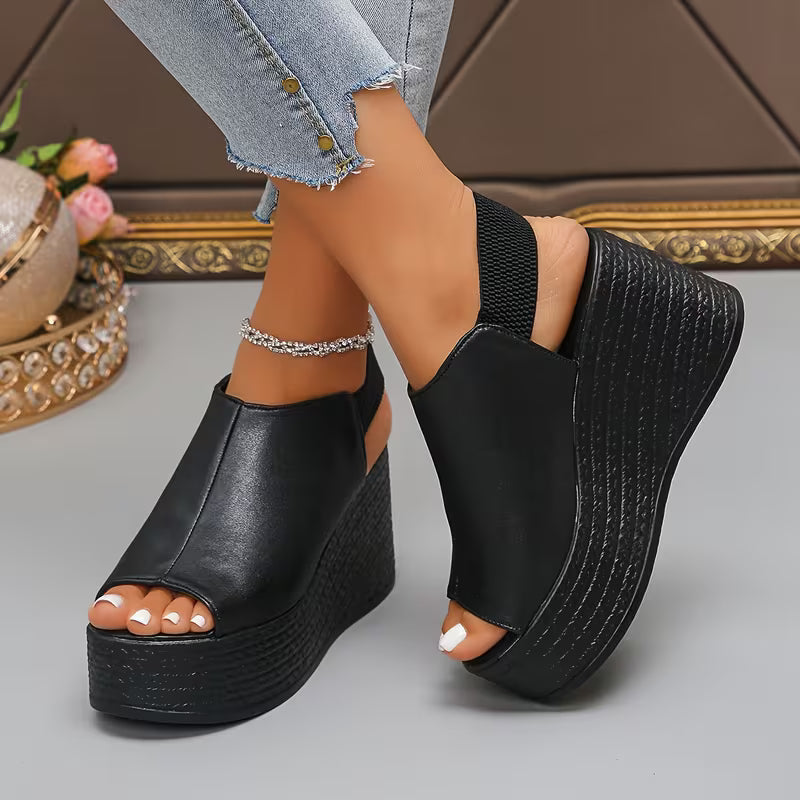 Monaco Slingback Wedge