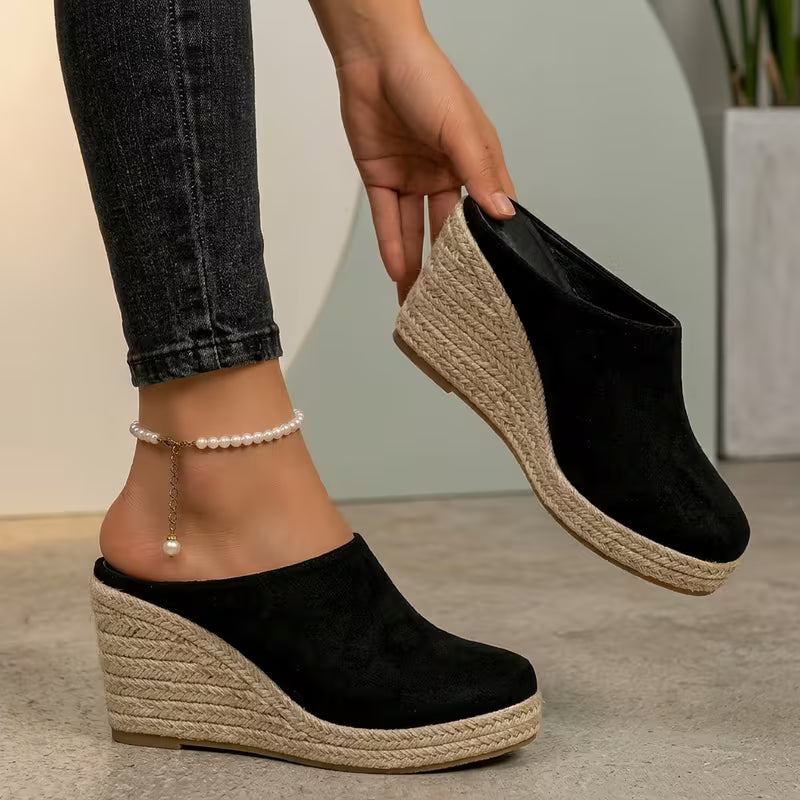 Florence Suede Wedge