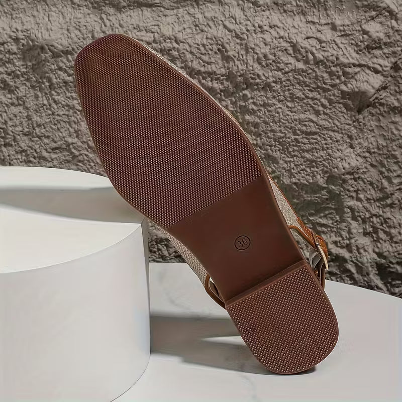 Louisa Horsebit Slingback Flats