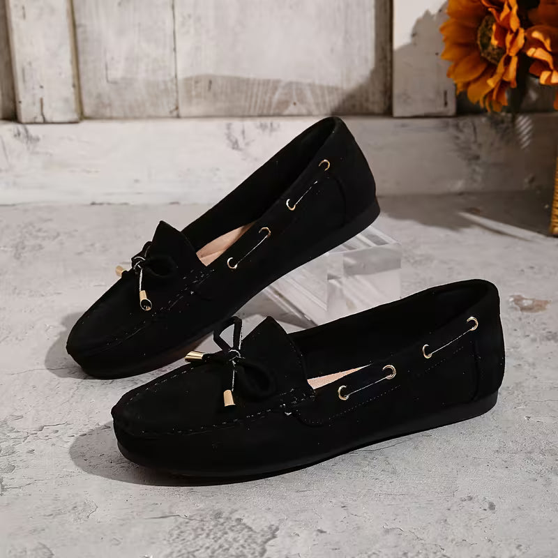 Nora Bow Loafers