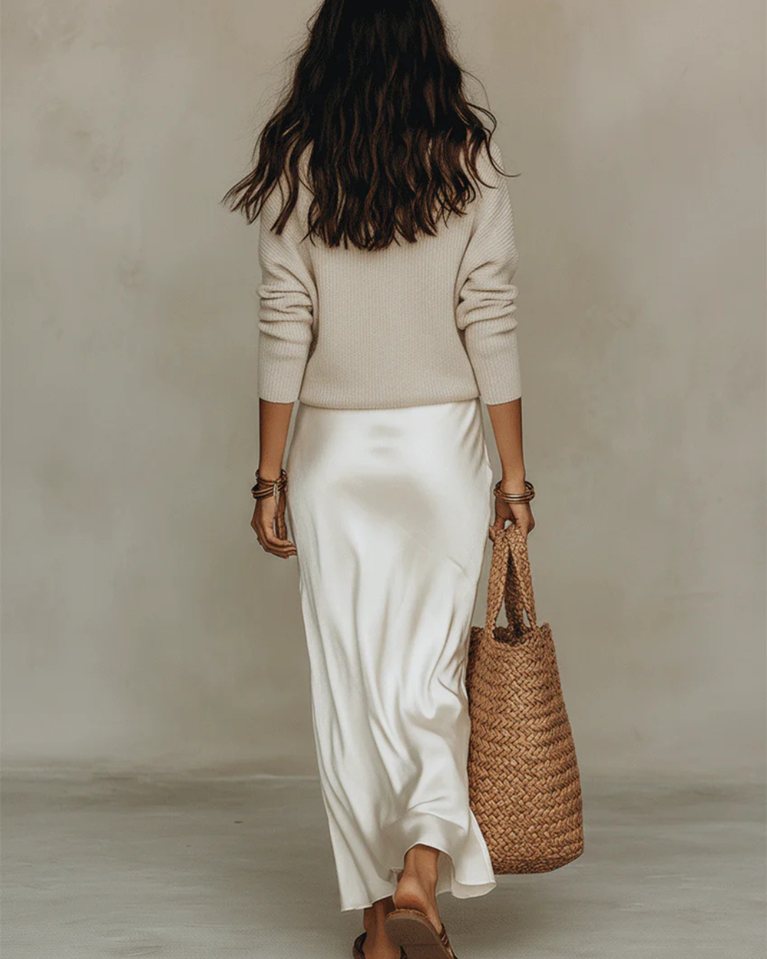 Knit Sweater & Slip Dress Set