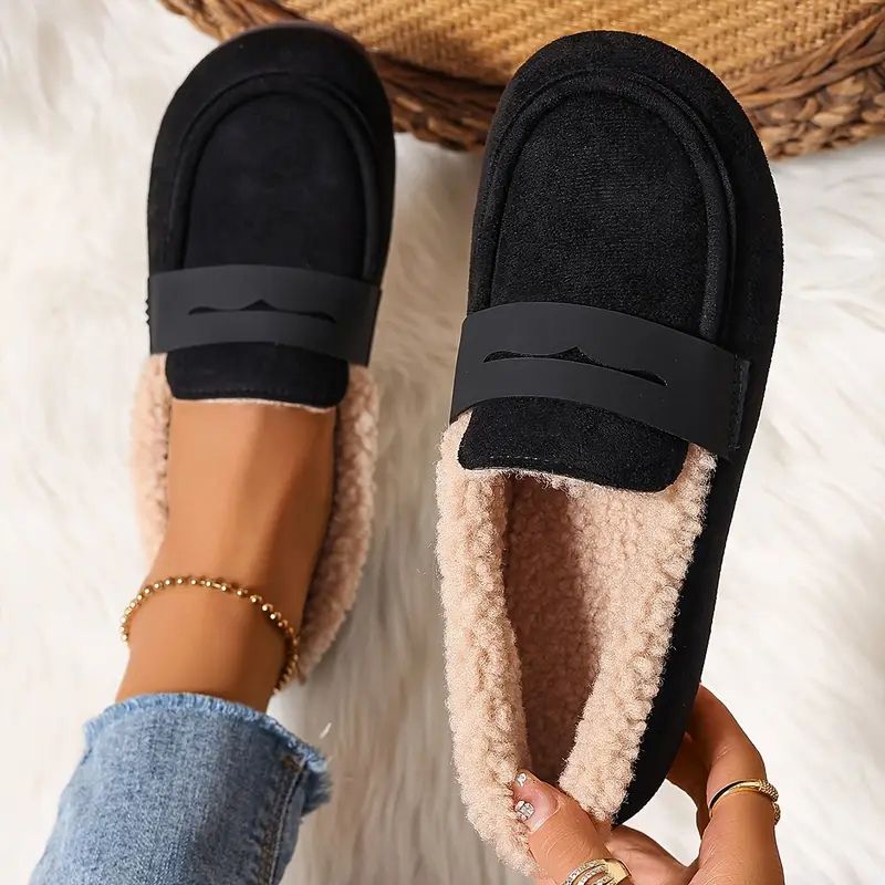 Aria Comfort Fur Loafers