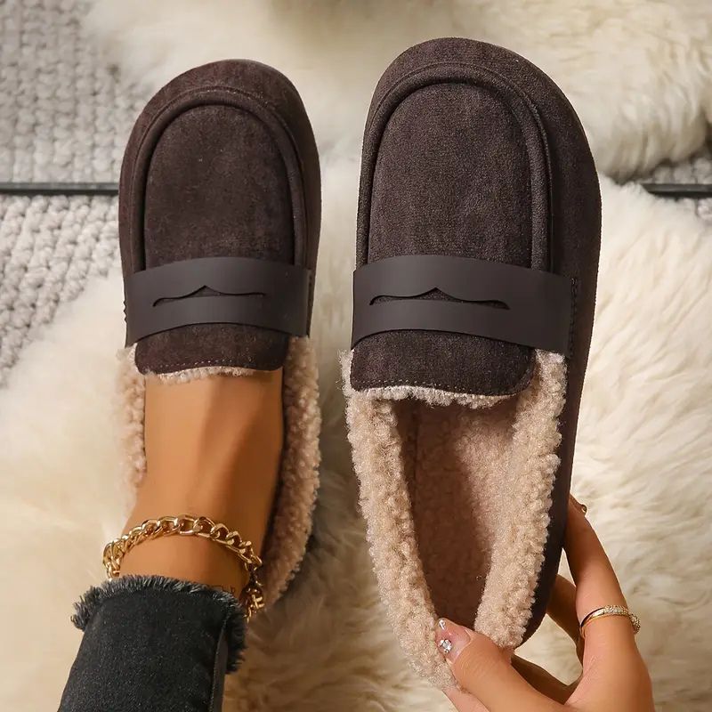 Aria Comfort Fur Loafers