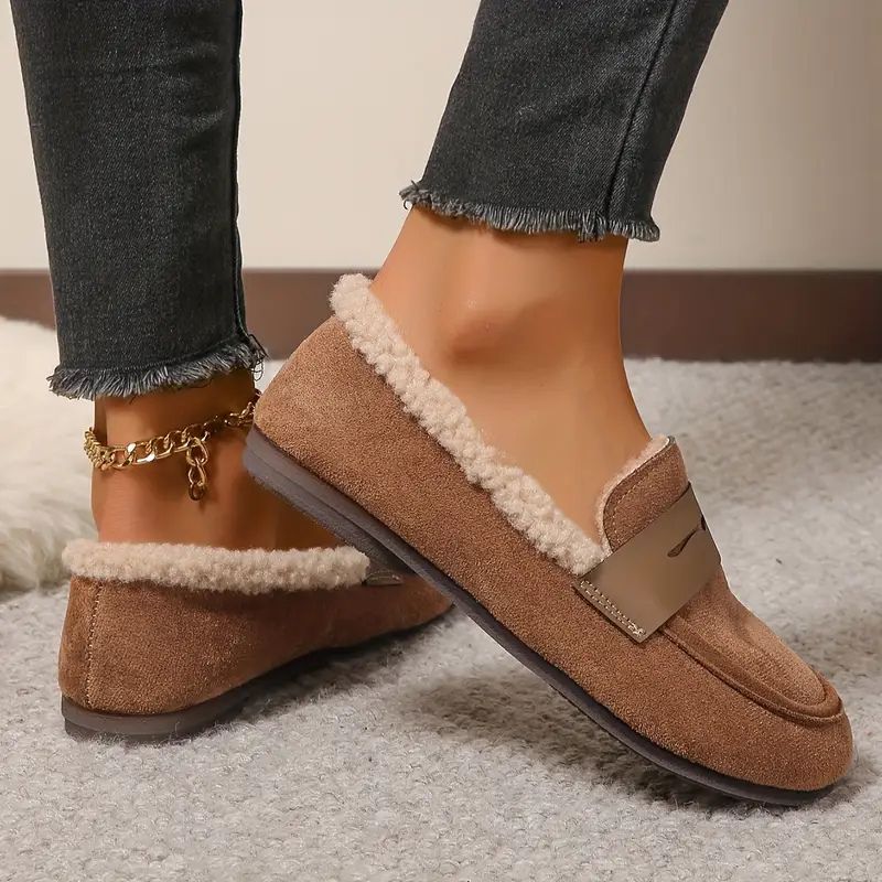 Aria Comfort Fur Loafers